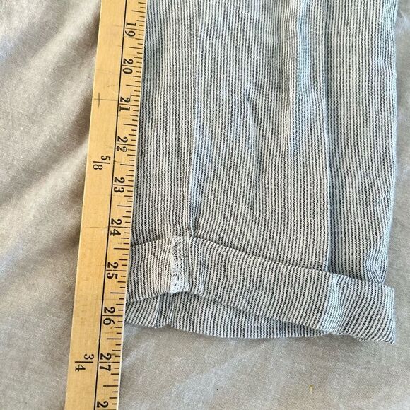 Caslon Pants Women’s Linen Blend Drawstring Beach Lounge Casual Large - Picture 10 of 10